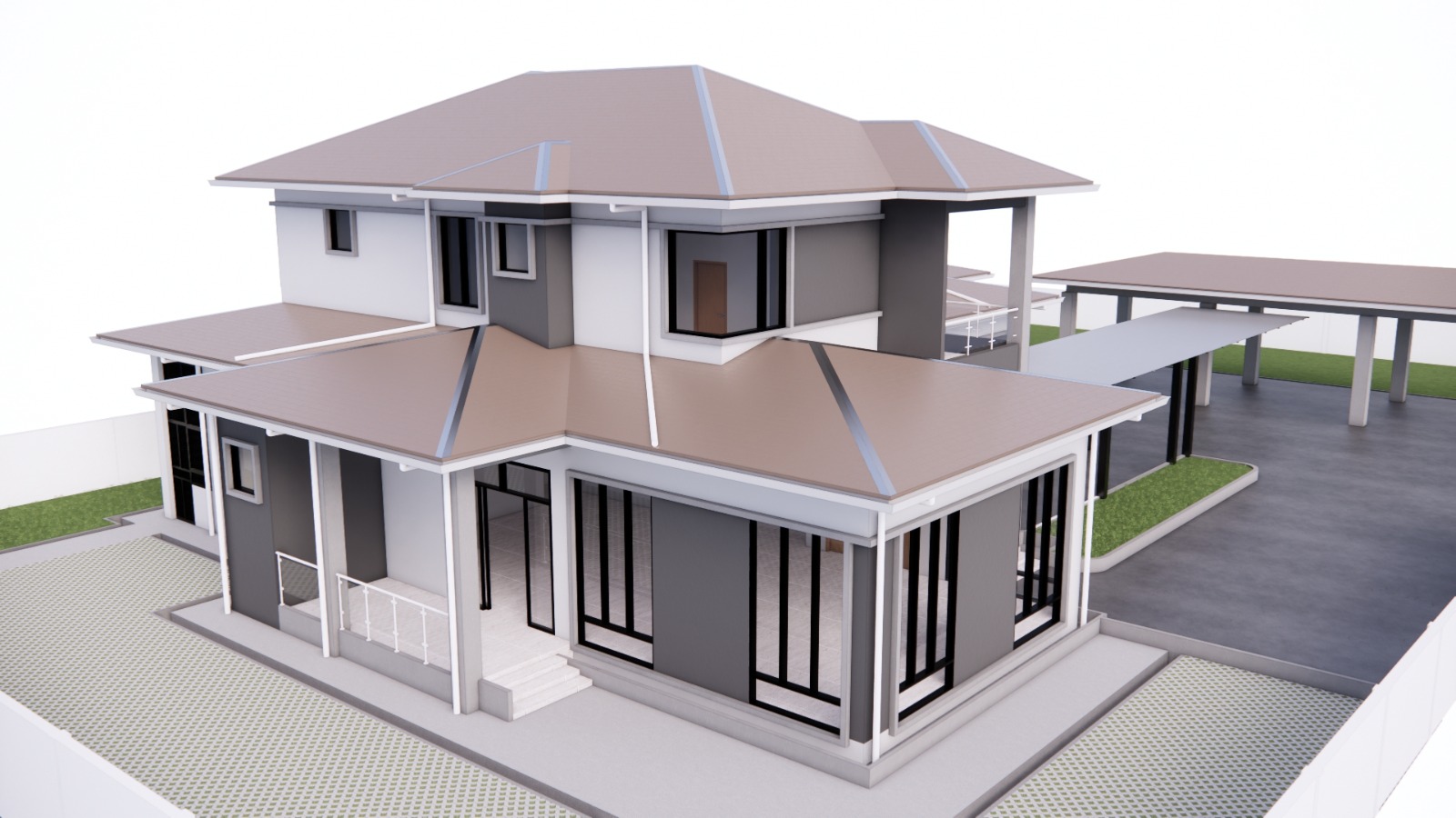 Civil and Structural 3D BIM Modelling Example